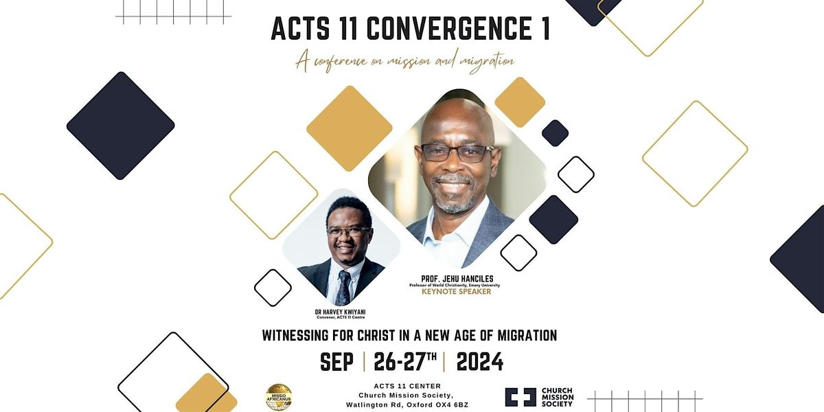 Acts 11: Convergence 1 - Day 1 of 2