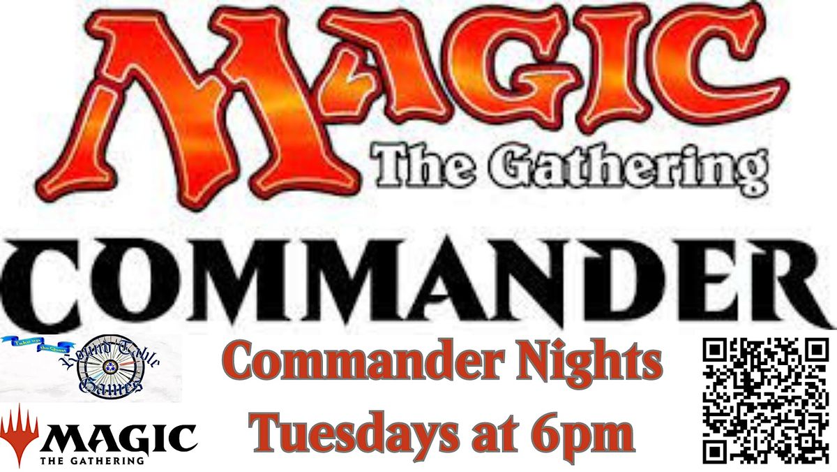 Tuesday Magic Commander Night at Round Table Games