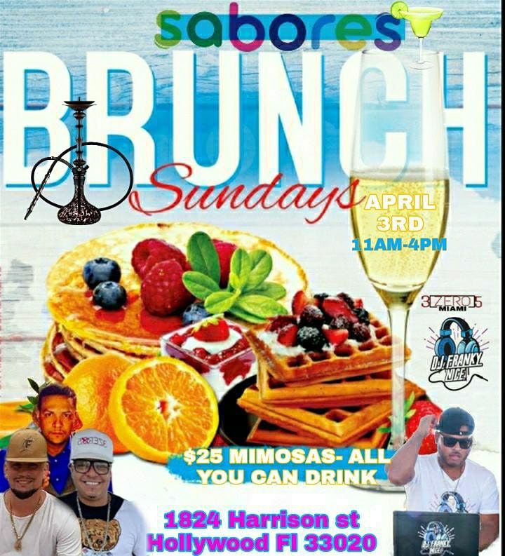 ALL NEW HOOKAH, BRUNCH AND BEATS IN DOWNTOWN HOLLYWOOD, 1824 Harrison ...