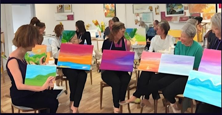 Painting Party at King Edward VII, Longlevens, Gloucester