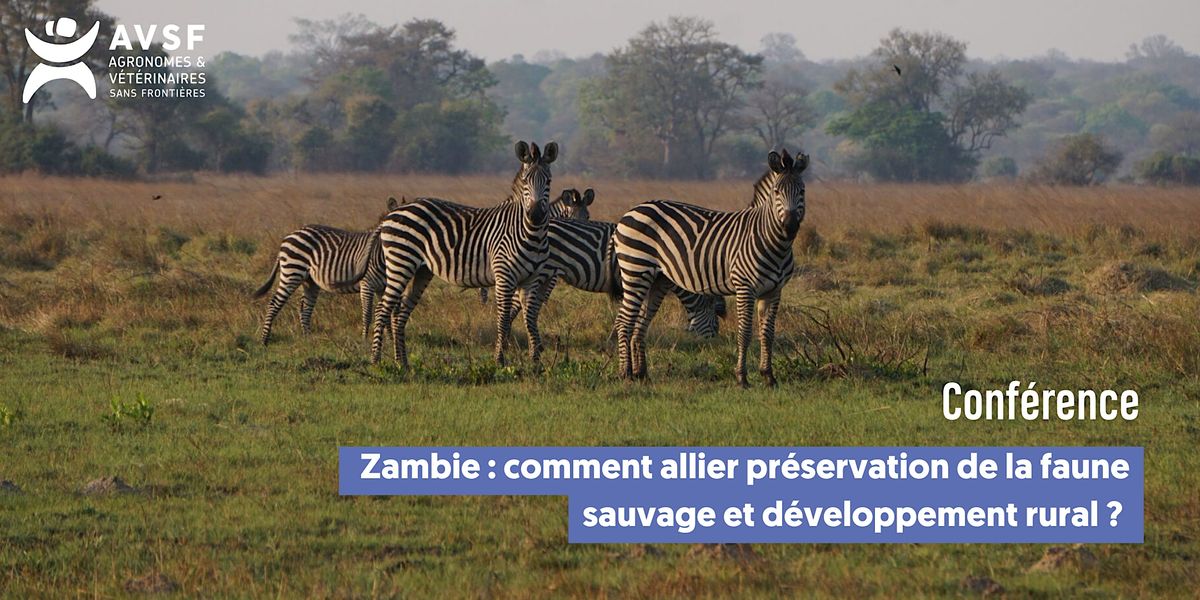 Conf\u00e9rence : comment allier faune sauvage et d\u00e9veloppement rural en Zambie?