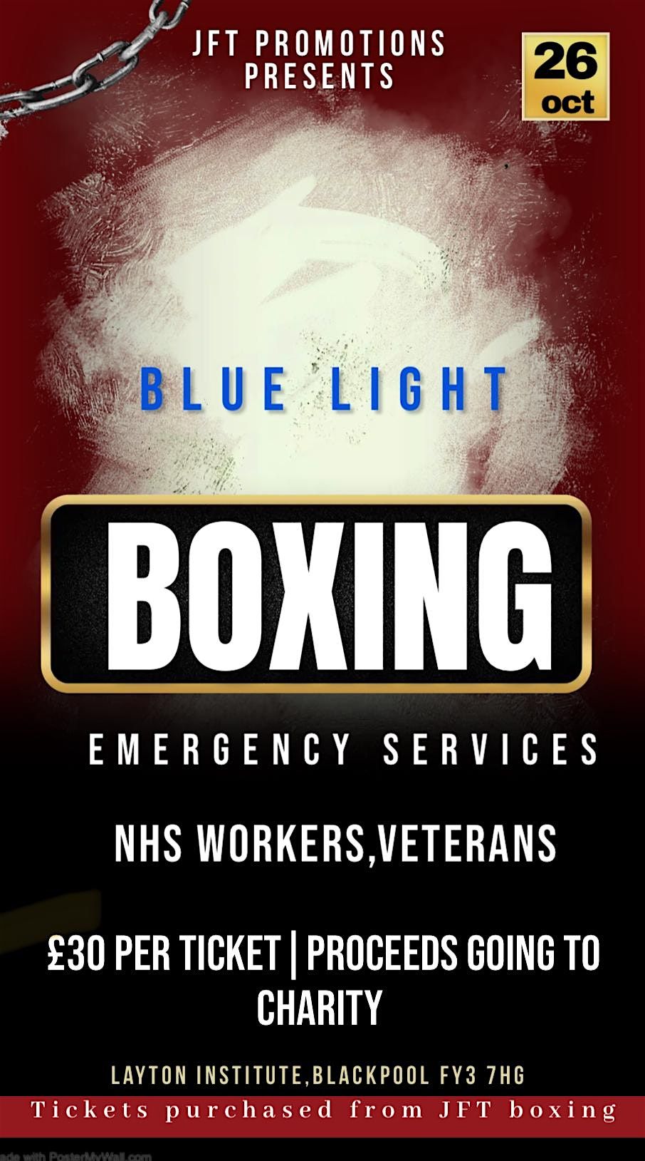 Blue Light Boxing