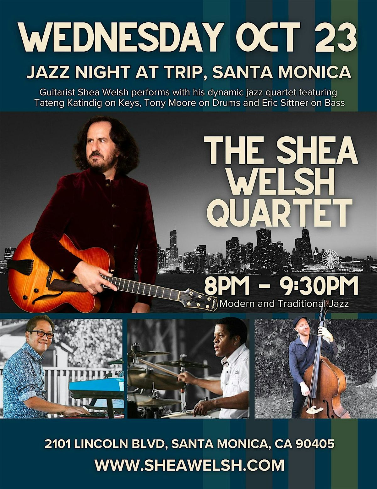 Jazz Night at Trip with The Shea Welsh Quartet