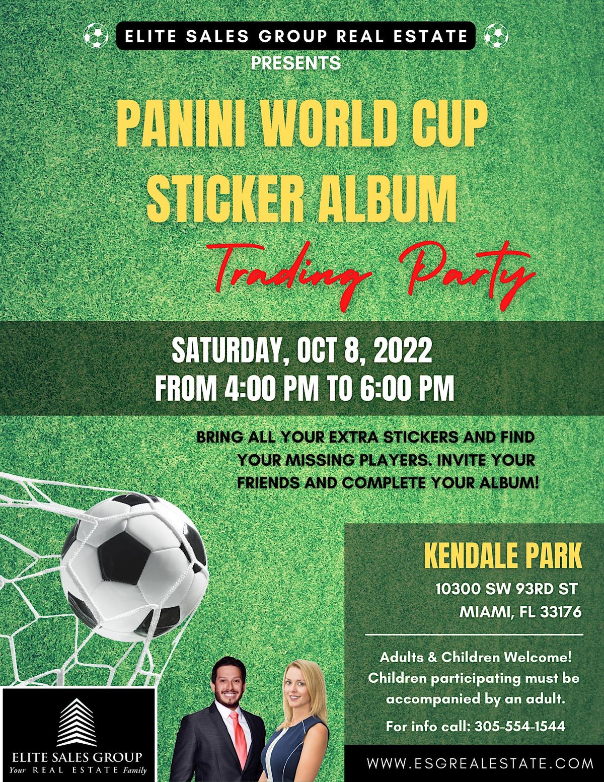 World Cup Stickers Trading Event