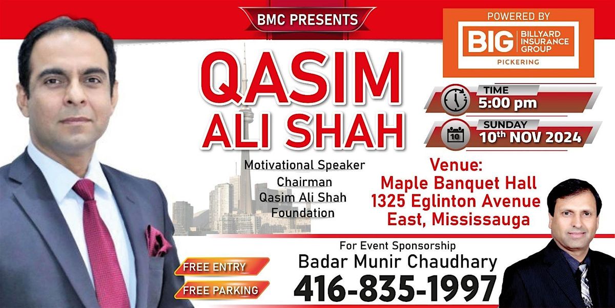 Qasim Ali Shah Live In Toronto