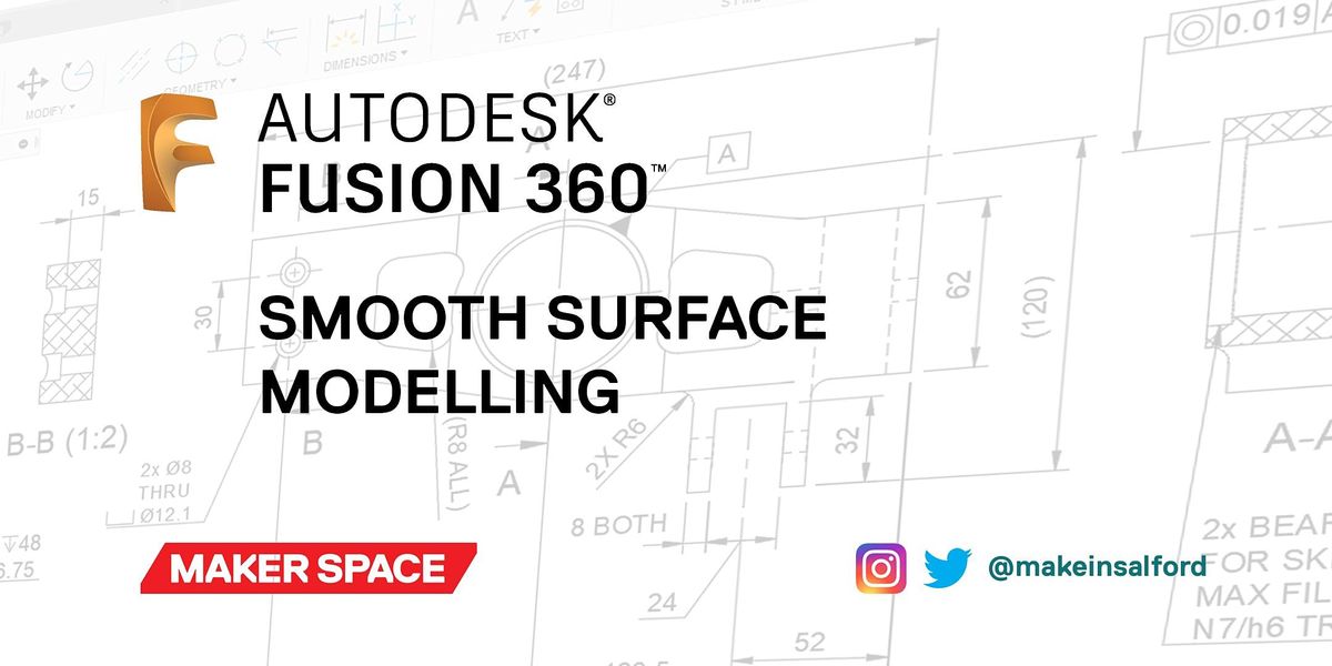 Smooth Surface Modelling with Fusion 360