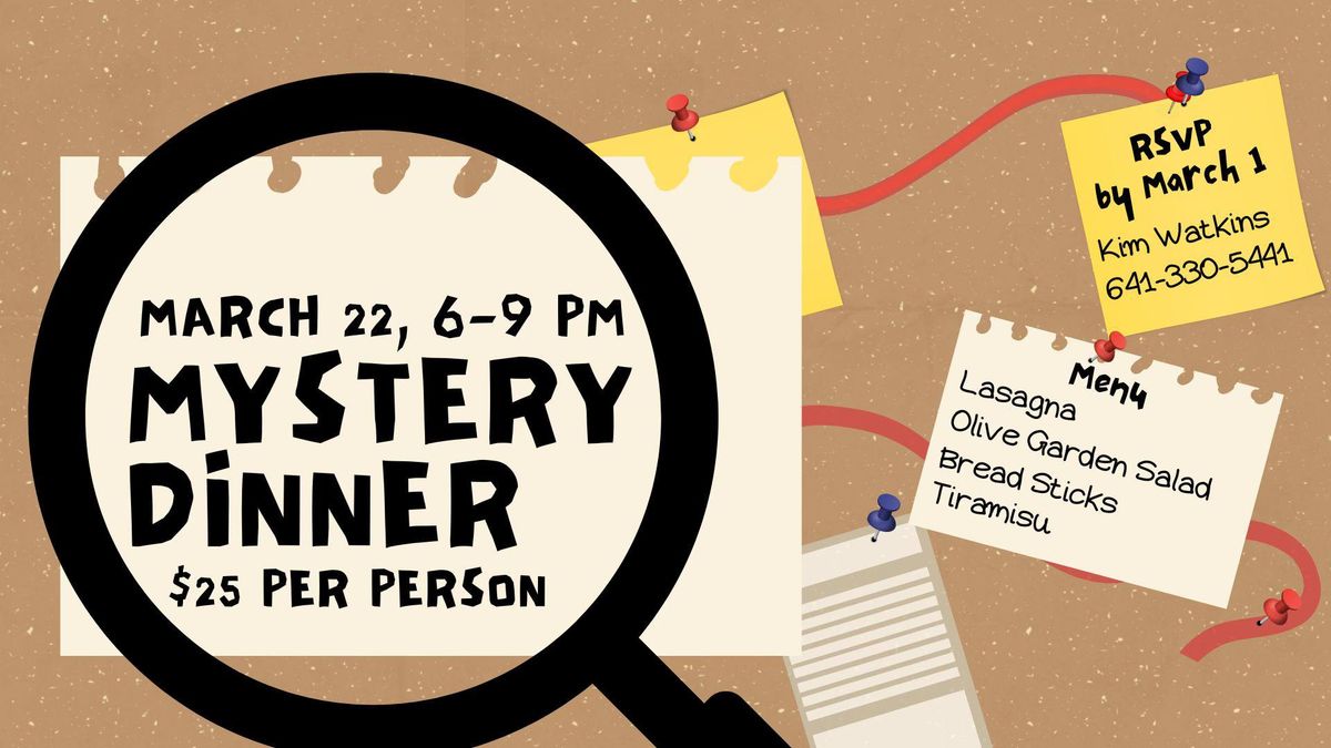 Mystery Dinner