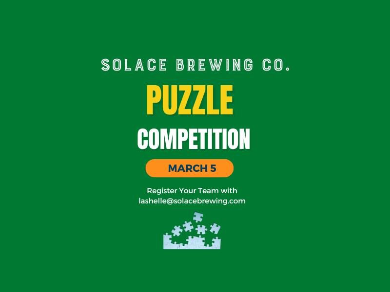 Puzzle Competition at Solace Brewing Co.