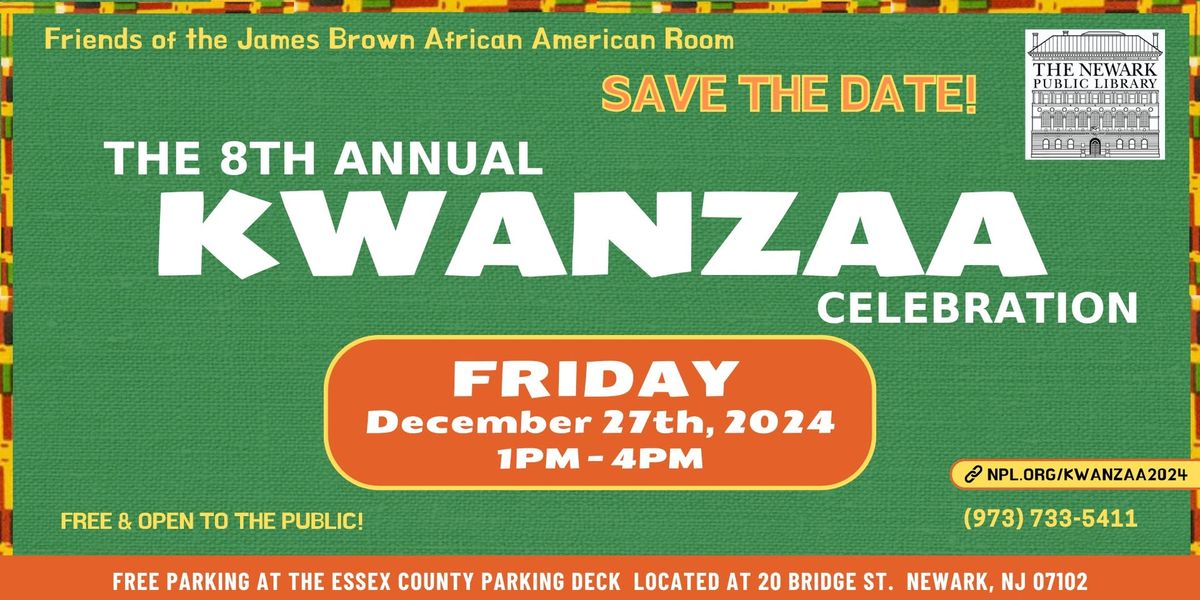 Friends of JBAAR 8th Annual Kwanzaa Celebration!