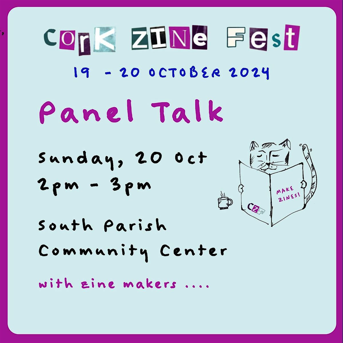 Cork Zine Fest: Panel Talk