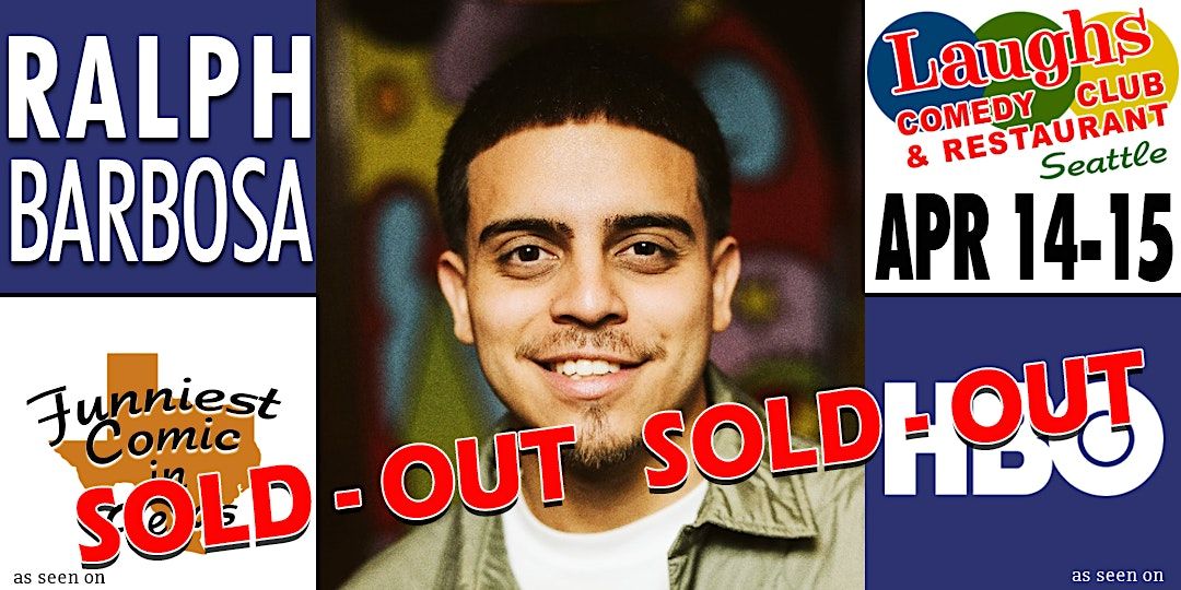 Comedian Ralph Barbosa - SOLD OUT