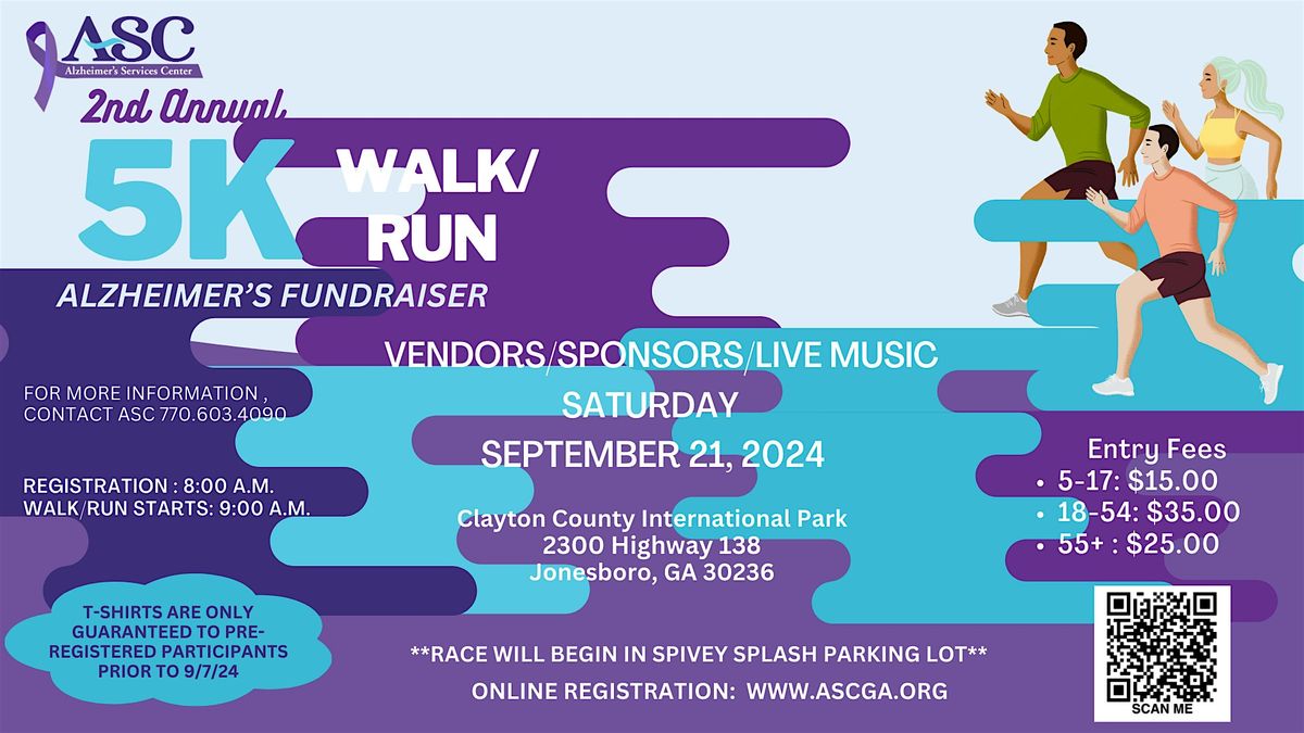 2nd Annual Alzheimer's Walk\/Run Fundraiser