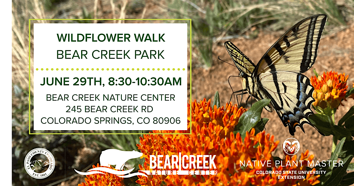 Wildflower Walk at Bear Creek Nature Center