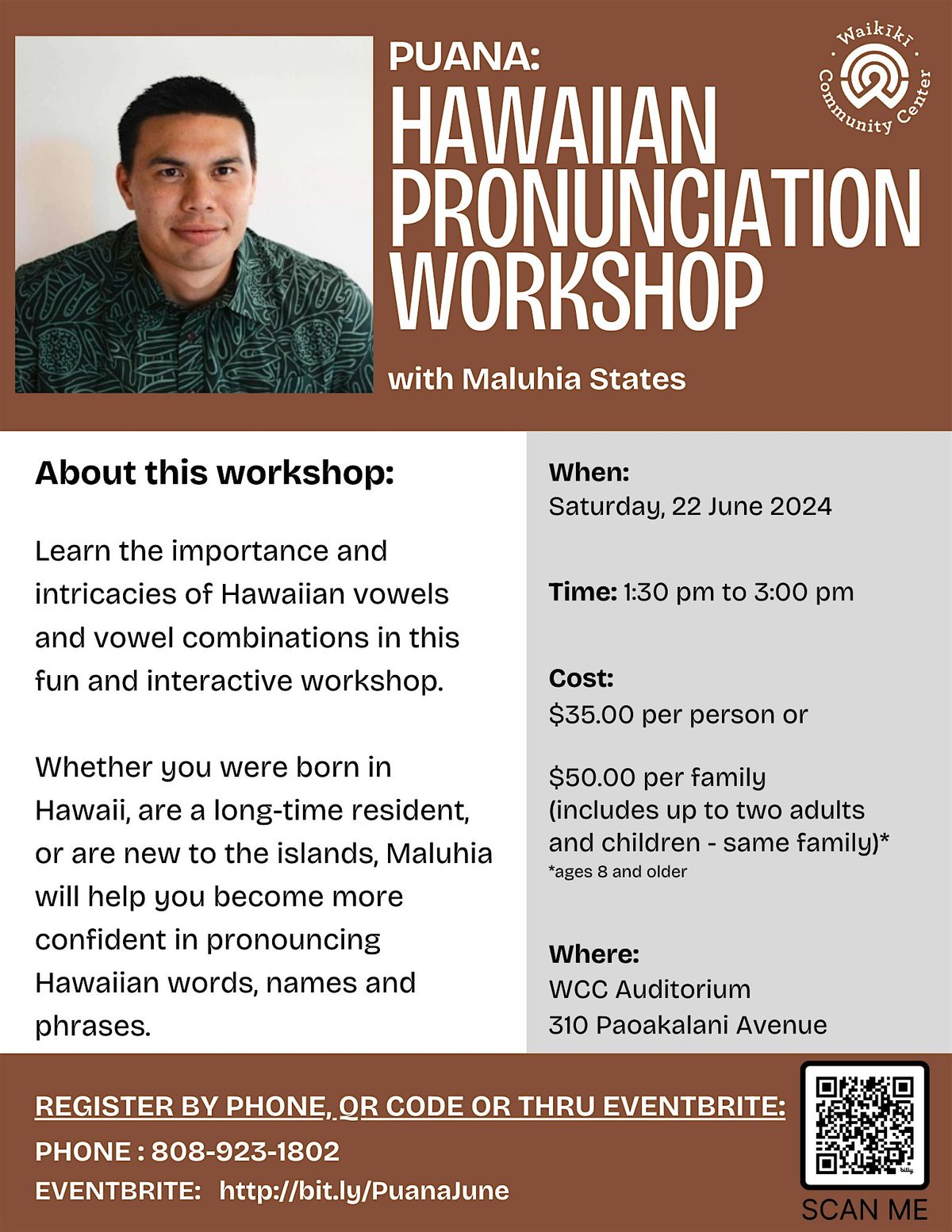 Copy of Puana : Hawaiian Pronunciation