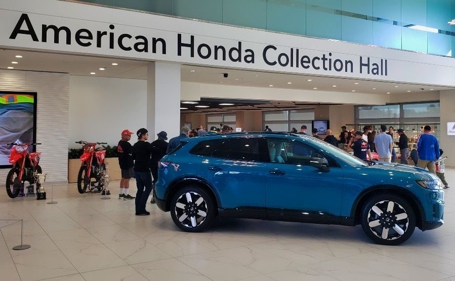 Cars, Bikes & Coffee Show at the American Honda Collection Hall