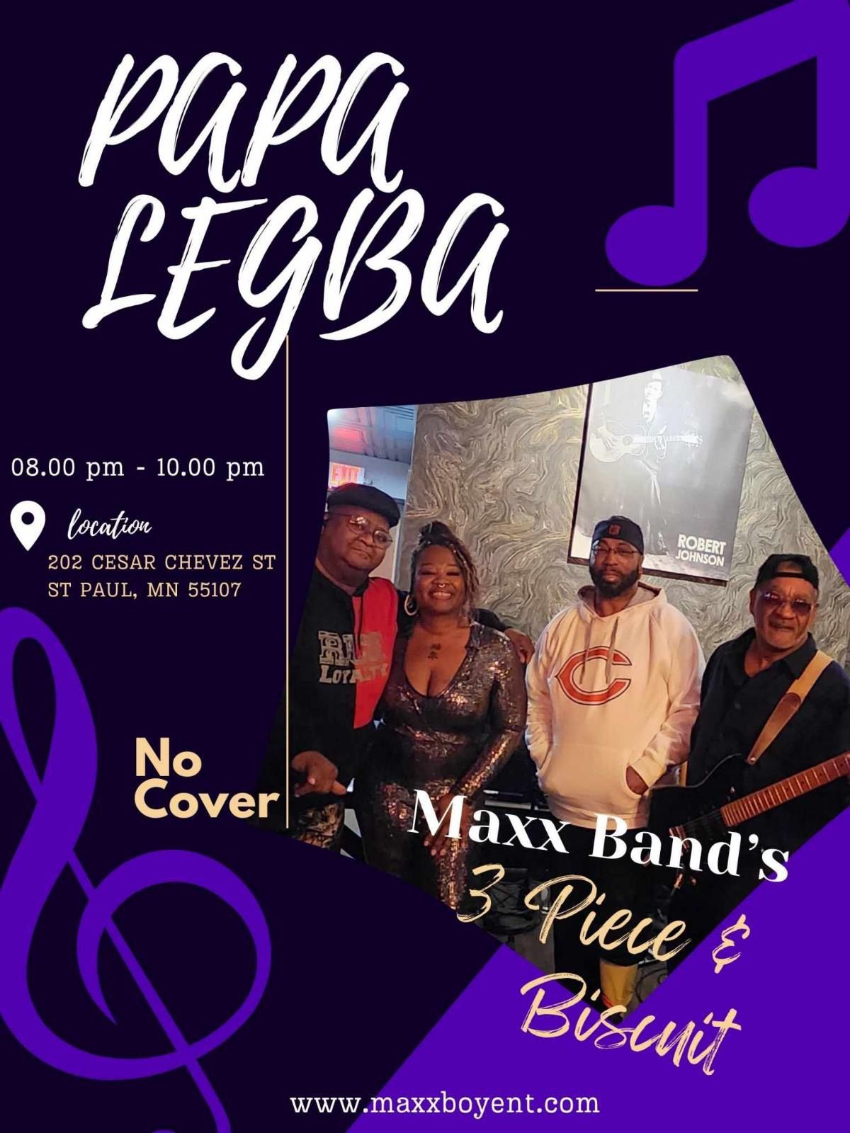 Maxx Band Performing Live at Papa Legba's Lounge!
