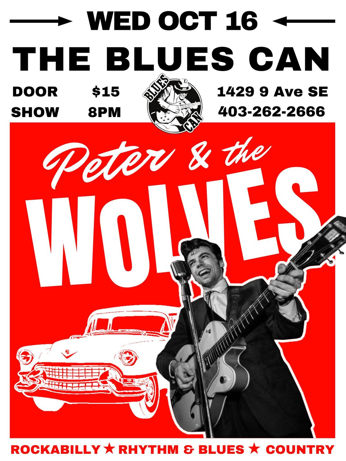 The Blues Can presents Peter & the Wolves