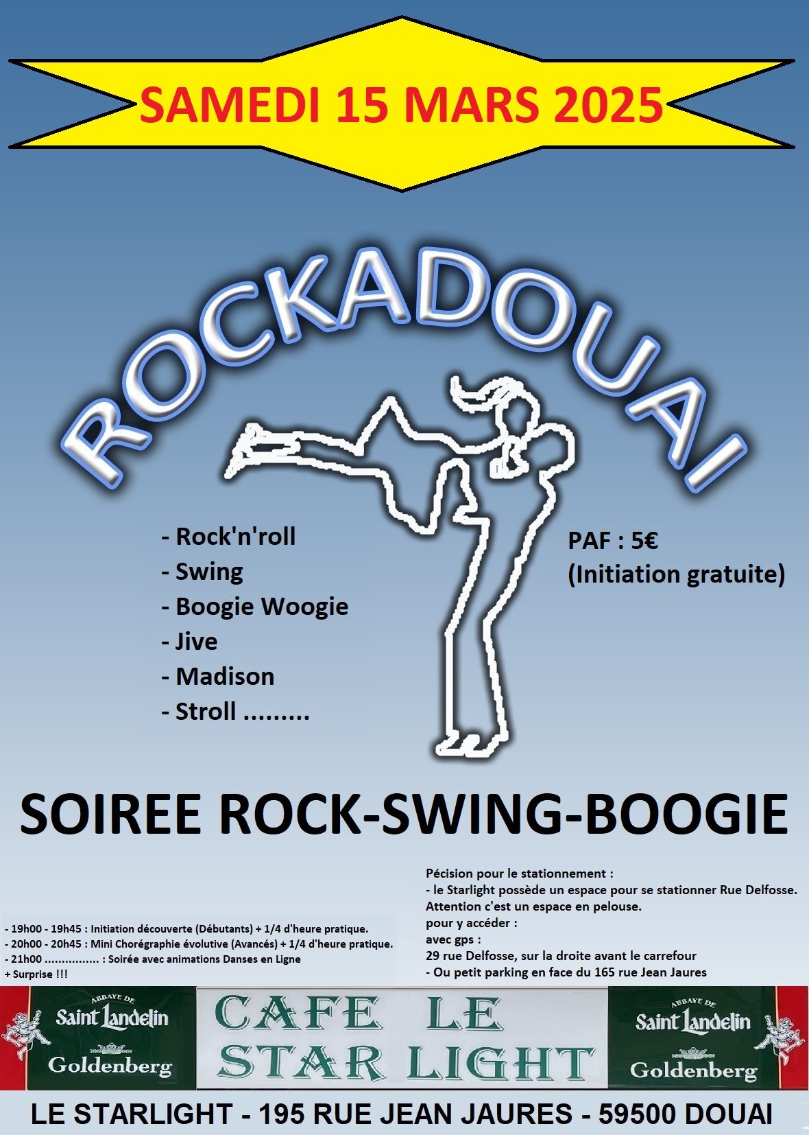 Soir\u00e9e Rock Swing Boogie