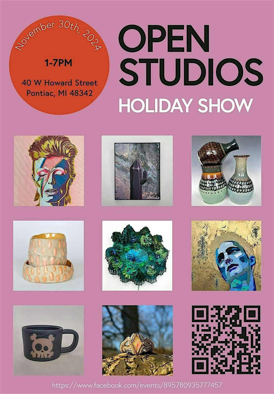 40 West Howard Open Studios- 4th Annual Holiday Show