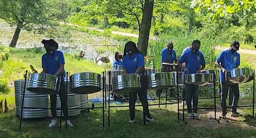 East of the River Steel Band at Kenilworth Aquatic Gardens