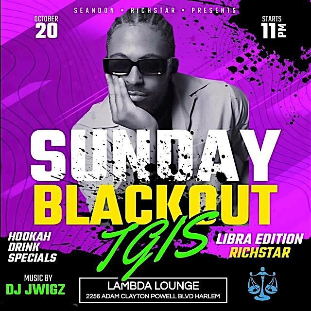 TGIS SUNDAY - BLACKOUT