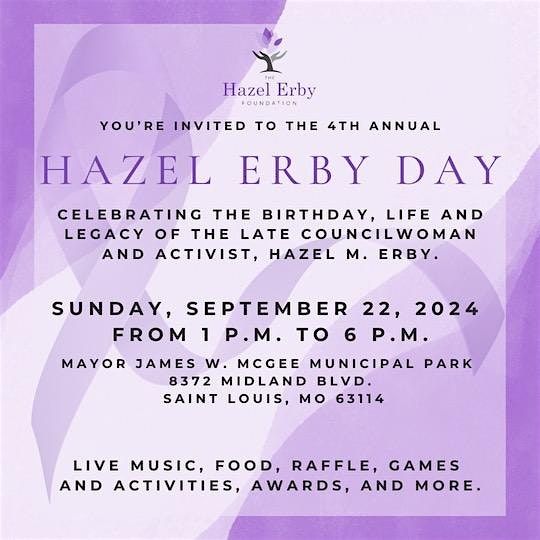 4th Annual Hazel Erby Day 2024!