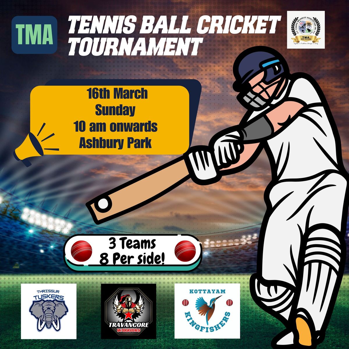 Tennis Ball Cricket Tournament 2025