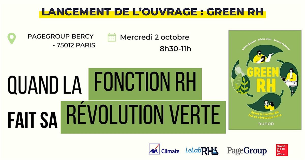 [Pr\u00e9sentiel] Green RH : Quand la fonction RH fait sa r\u00e9volution verte