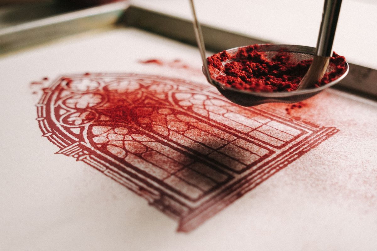 Screenprinting Workshop | Flock & Frame: The Art of Architecture