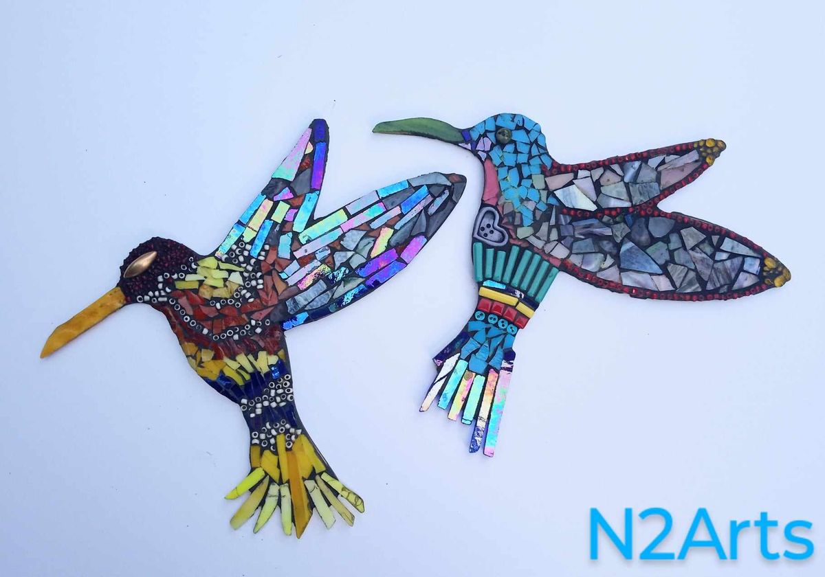 Mosaic Bird Workshop (contact me for tickets)