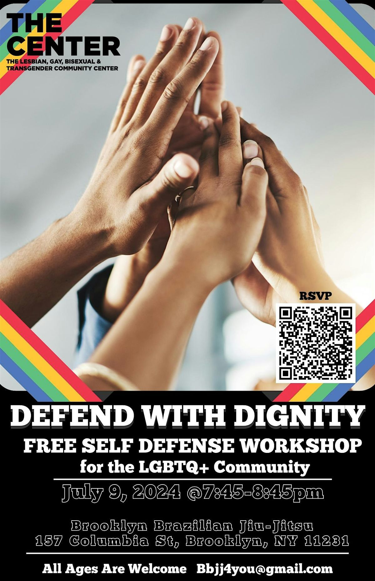 Defend with Dignity - Pride Month FREE Self Defense Workshop for LGBTQ+