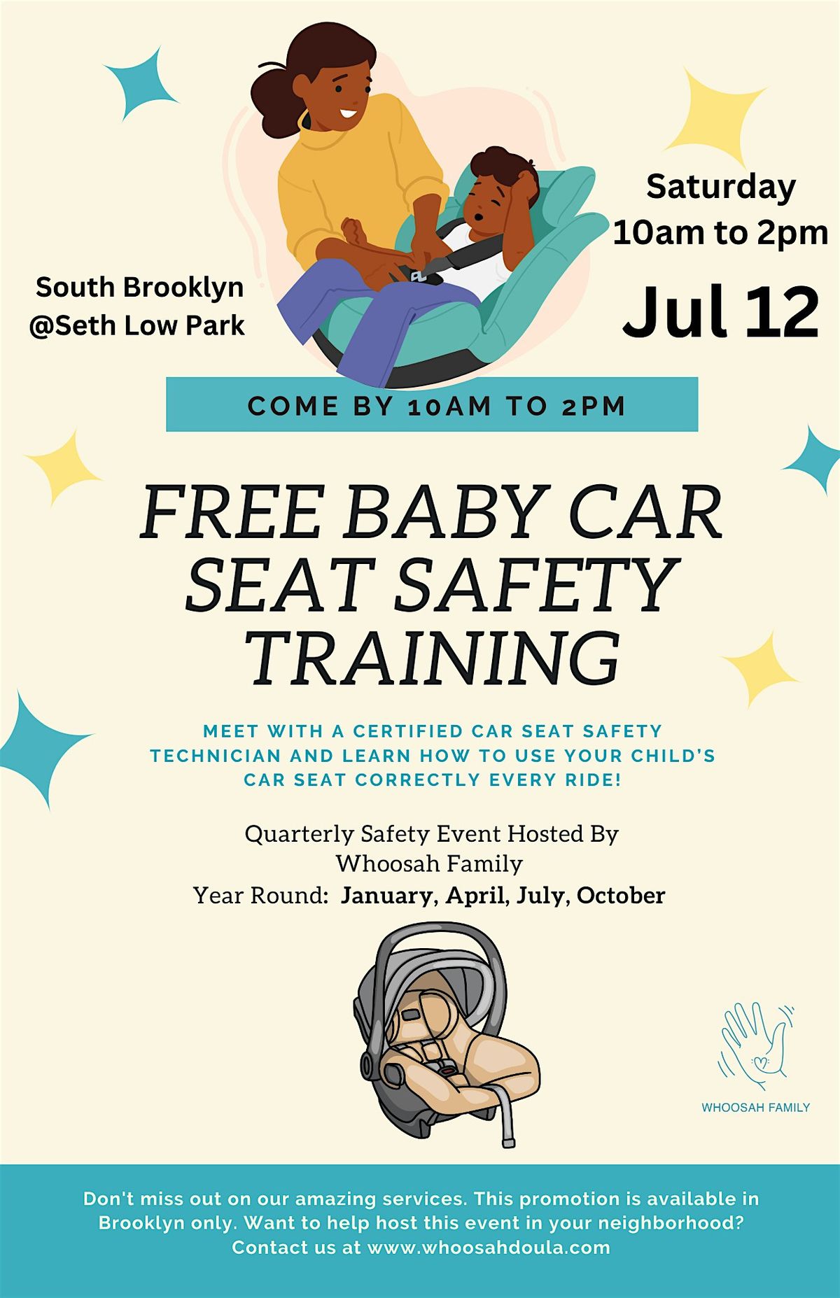 Free Baby Car Seat Safety Check - Great for Expecting Parents April 27 2025