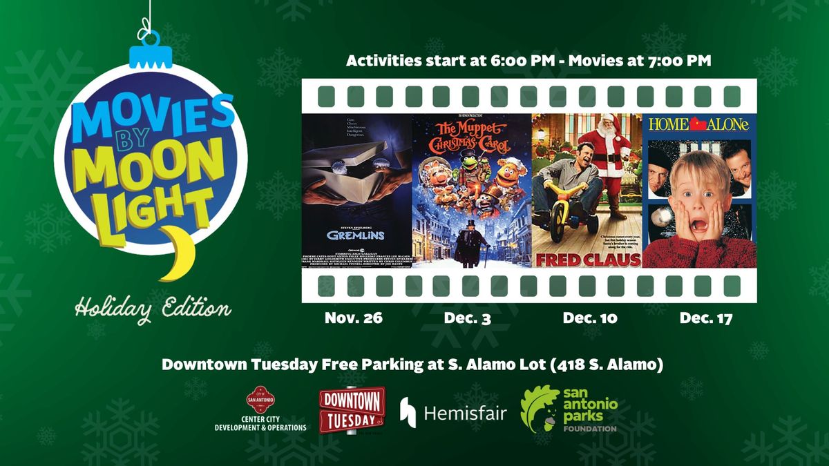 Holiday Movies By Moonlight at Hemisfair | Home Alone