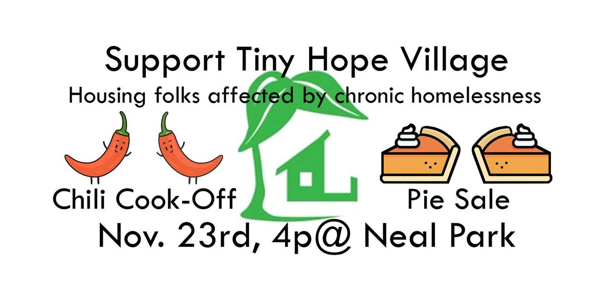 Chili Cook-Off and Pie Sale Fundraiser