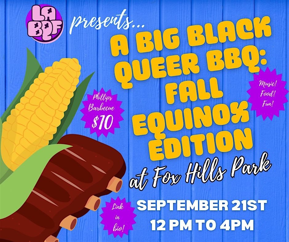 A Big Black Queer BBQ