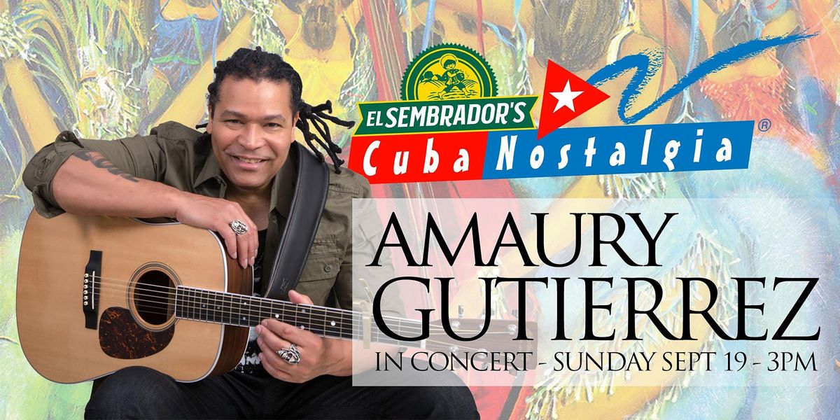 Cuba Nostalgia - Amaury Gutierrez en Tropicana