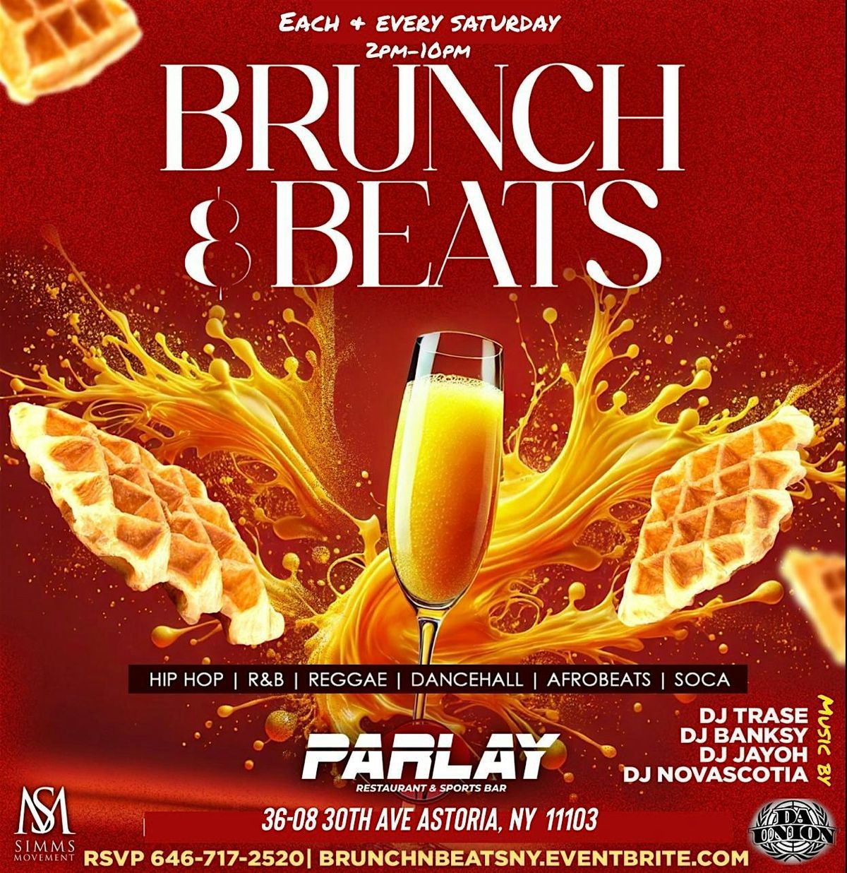 Brunch N Beats Brunch\/Day Party Parlay Lounge NYC