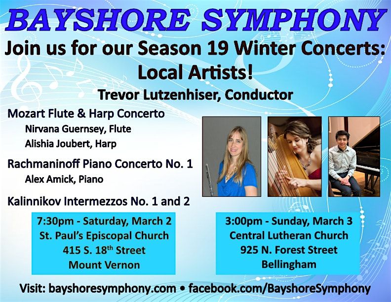 Bayshore Symphony Winter Concert - Bellingham