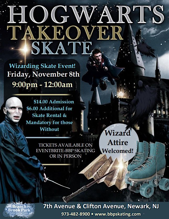 Hogwarts Takeover Skate Night