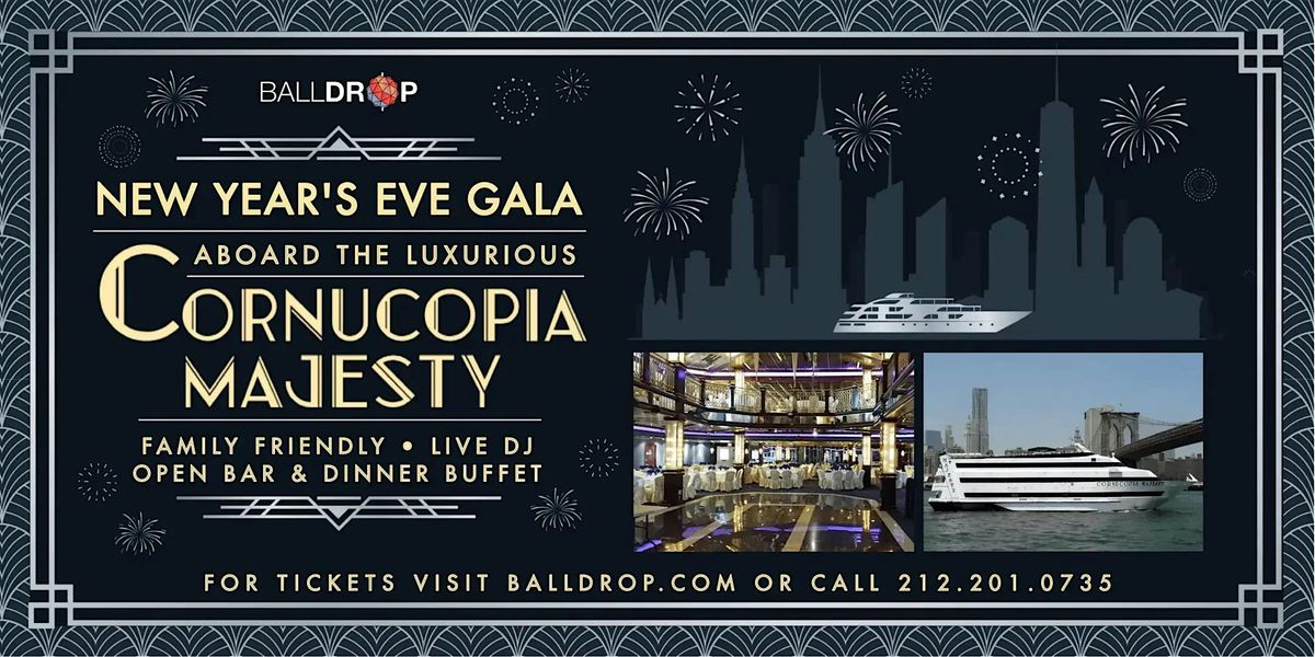 Cornucopia Majesty NYC New Year's Eve Party Cruise