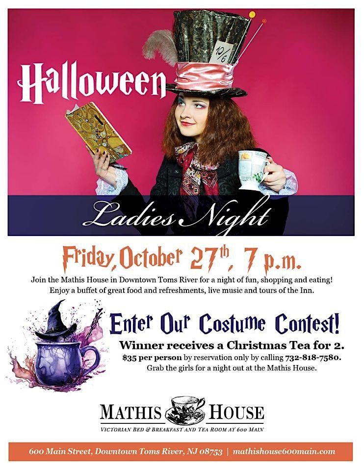 Ladies Night with Costume Contest and Dinner Buffet