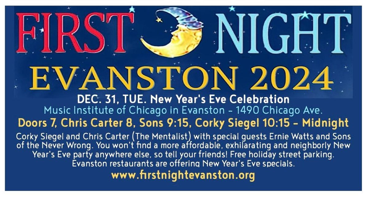 Spend New Year's Eve with us!