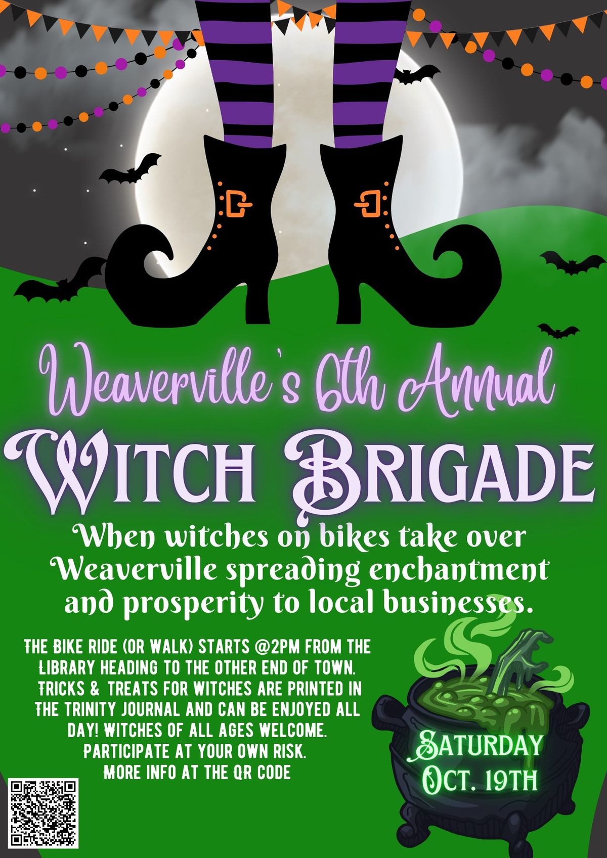 Weaverville's 6th Annual "Witch Brigade"