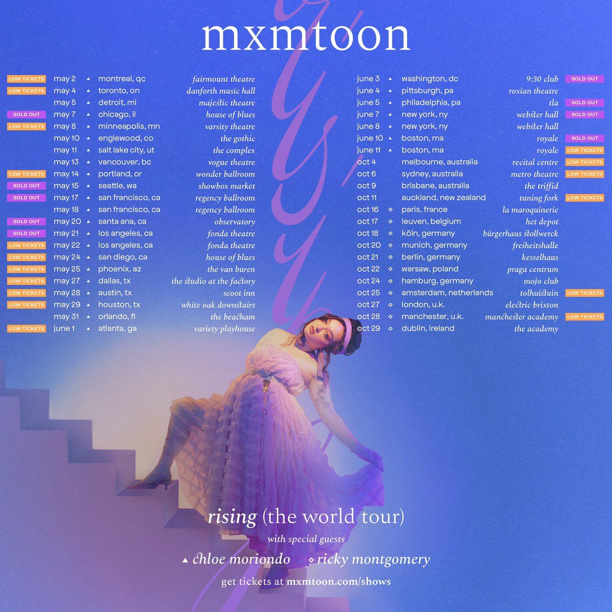 mxmtoon Amsterdam Tickets