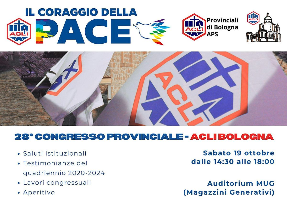 28\u00b0 Congresso Provinciale - Acli di Bologna