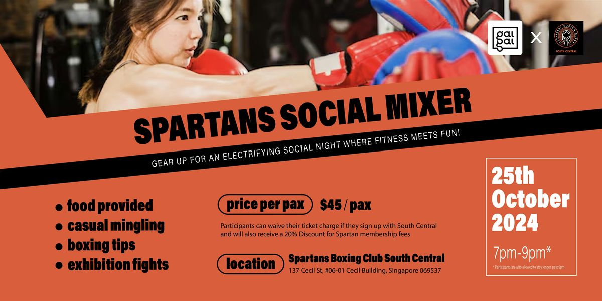 Spartans Social Mixer