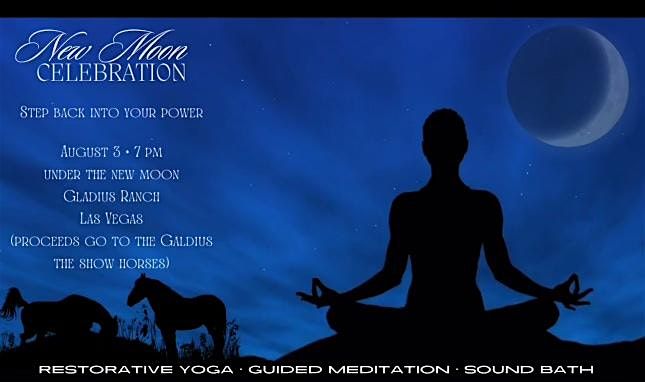 Yoga at the Ranch New Moon Meditation and Cosmic Sound Bath