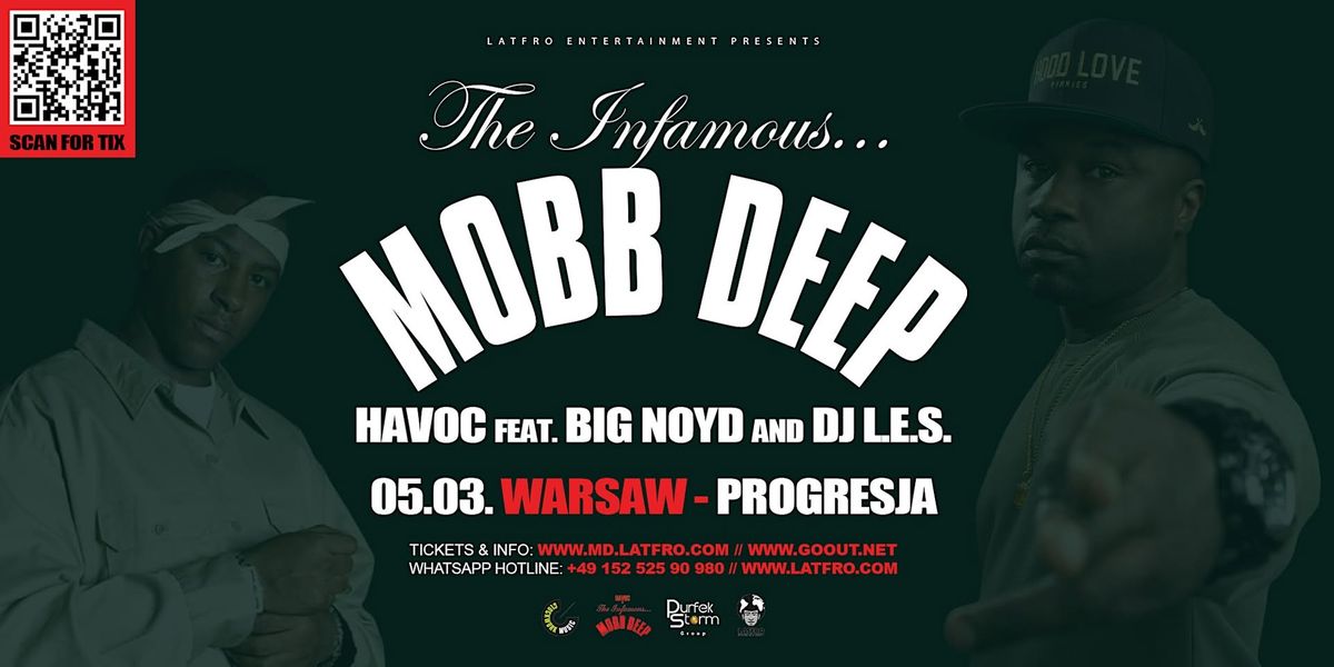 Mobb Deep (Havoc, Big Noyd, DJ.L.E.S.) Live in Warsaw