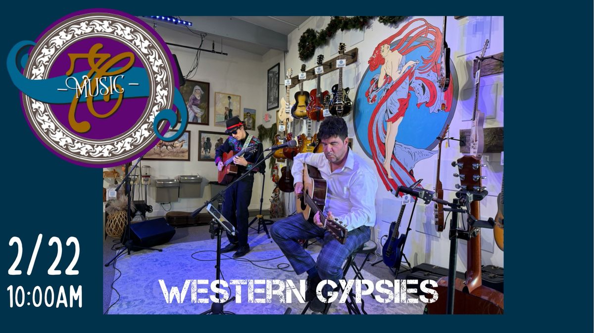 Western Gypsies at 7 C music \ud83c\udfb8\u2615\ufe0f