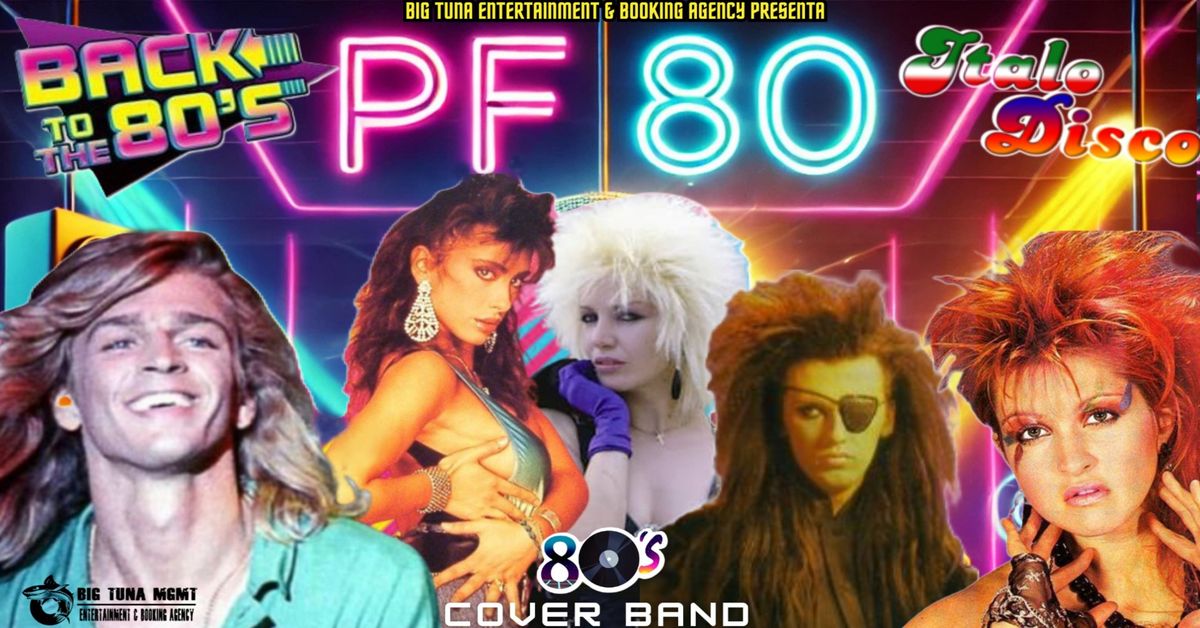 PF 80 - DANCE & SYNTH POP ANNI '80 live@BRASSERIE HOUBLON, Stra (VE)